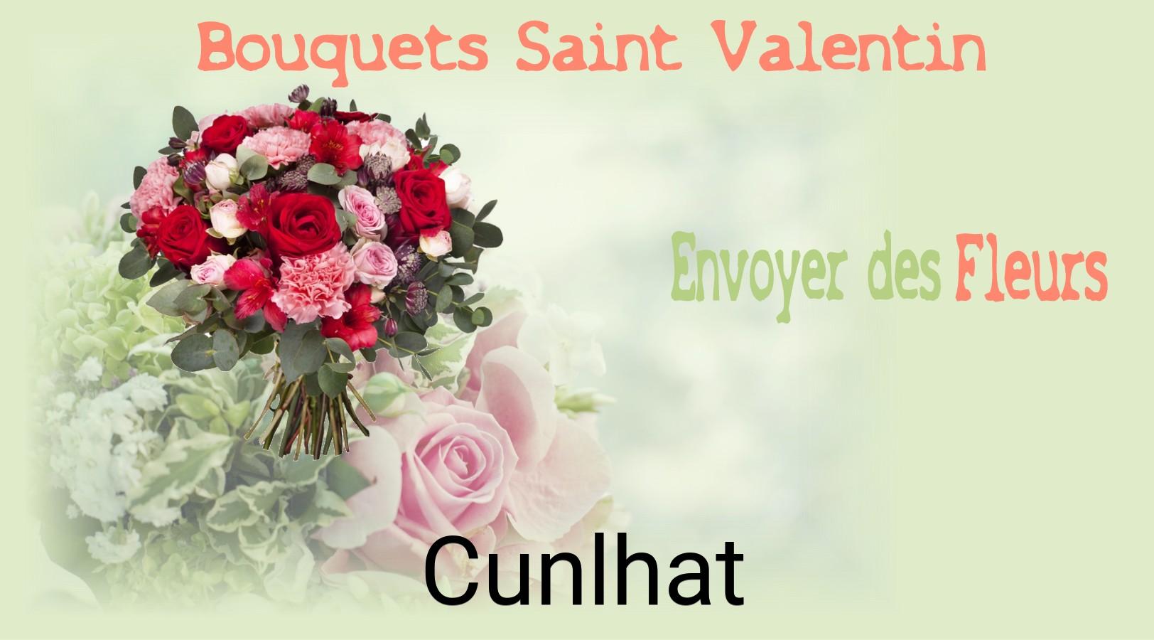 Roses de Saint-Valentin livrées à Cunlhat